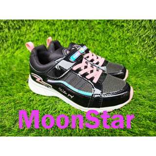 *十隻爪子童鞋*MoonStar日本月星SS經典黑色防水運動鞋 休閒鞋 開學必備款 好搭款