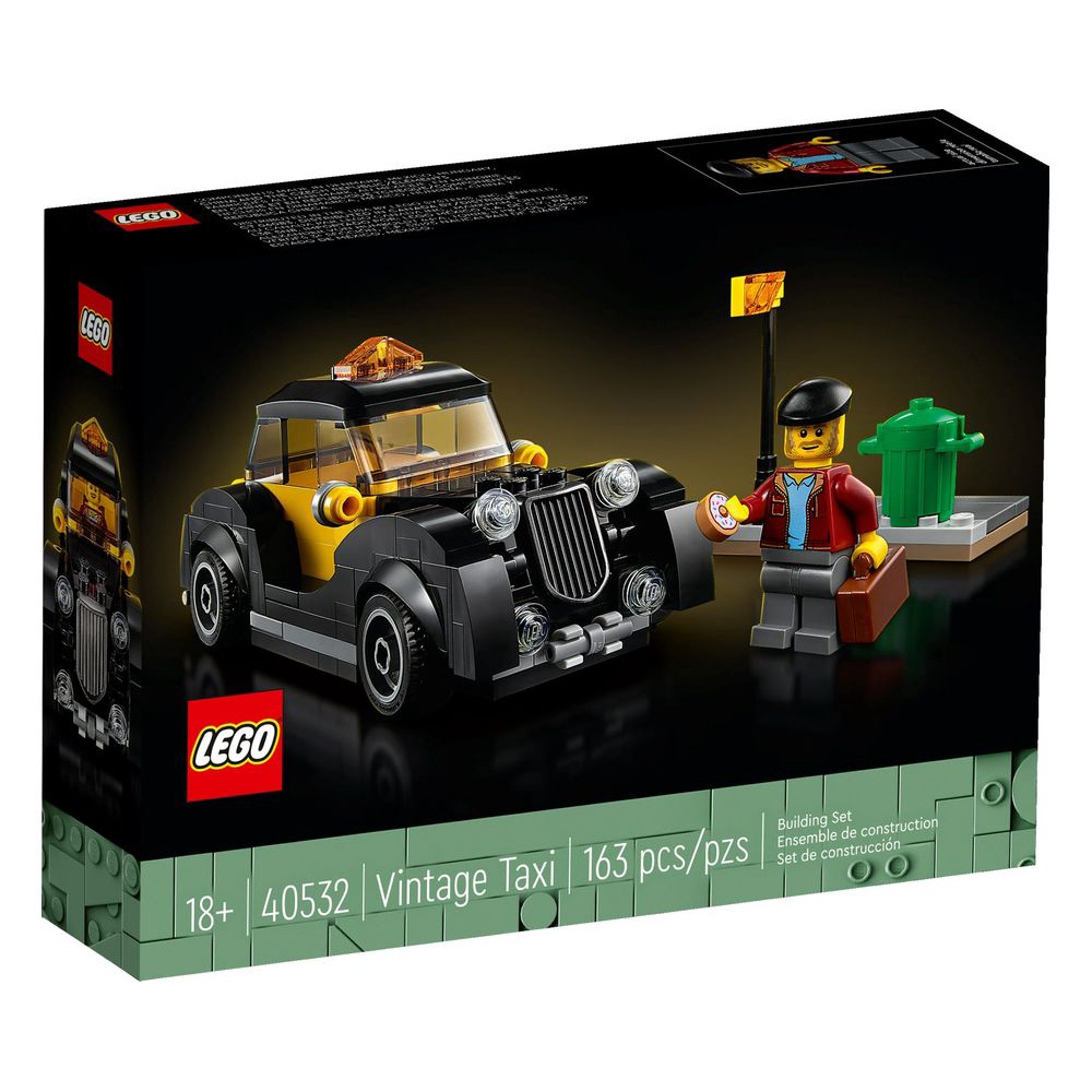 {全新} LEGO 樂高 40532 復古計程車 Vintage Taxi 搭配10297 酒店專用計程車