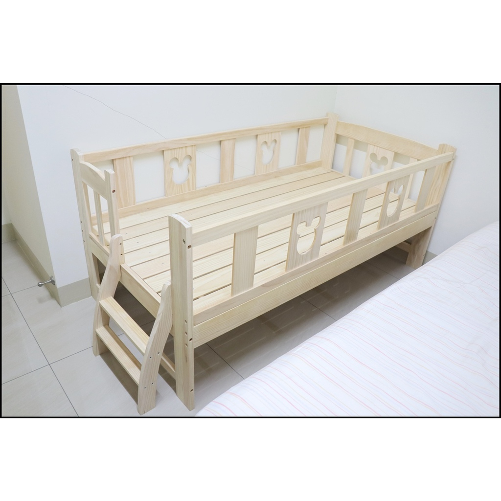 DIDI 兒童延伸床 - 多功能床邊床 、嬰兒床、成長床 床架＋床墊合售 (二手/8成新)