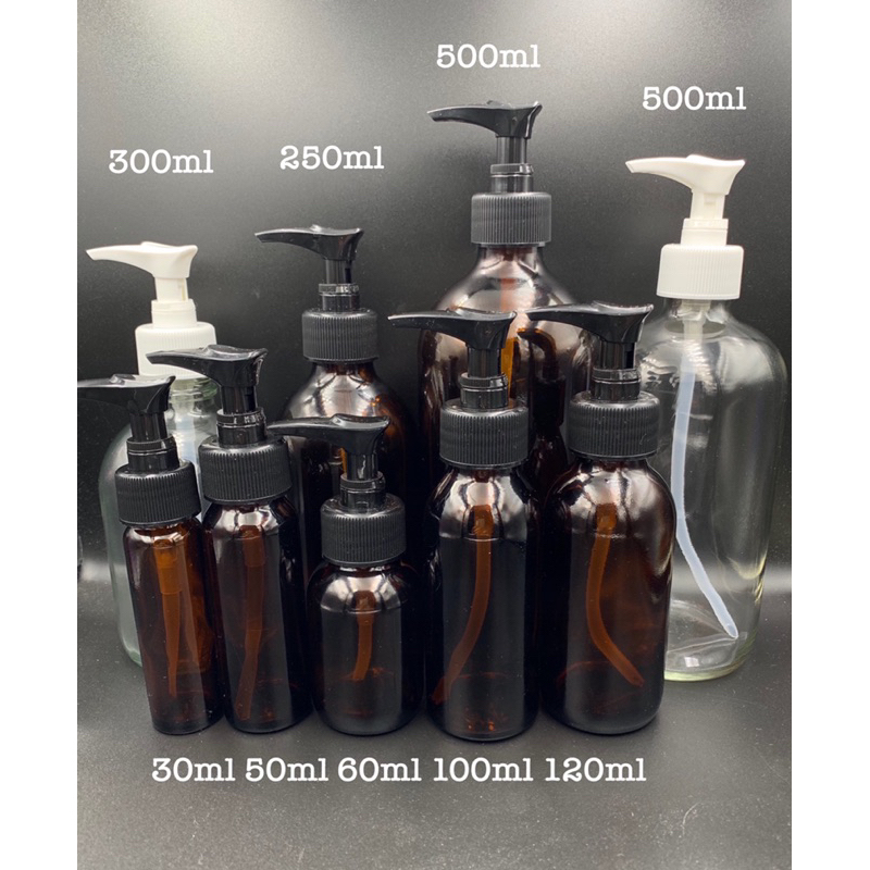 30-500ml茶色玻璃瓶 透明玻璃 分裝瓶台灣製玻璃瓶 乳液瓶 （商品🈵️99元才出貨