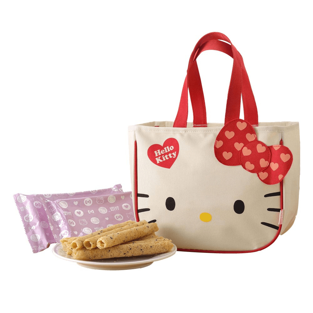 【生活工場】Hello Kitty-芝麻蛋捲-首選A款禮盒(2盒)　芝麻蛋捲 禮盒 中秋禮盒