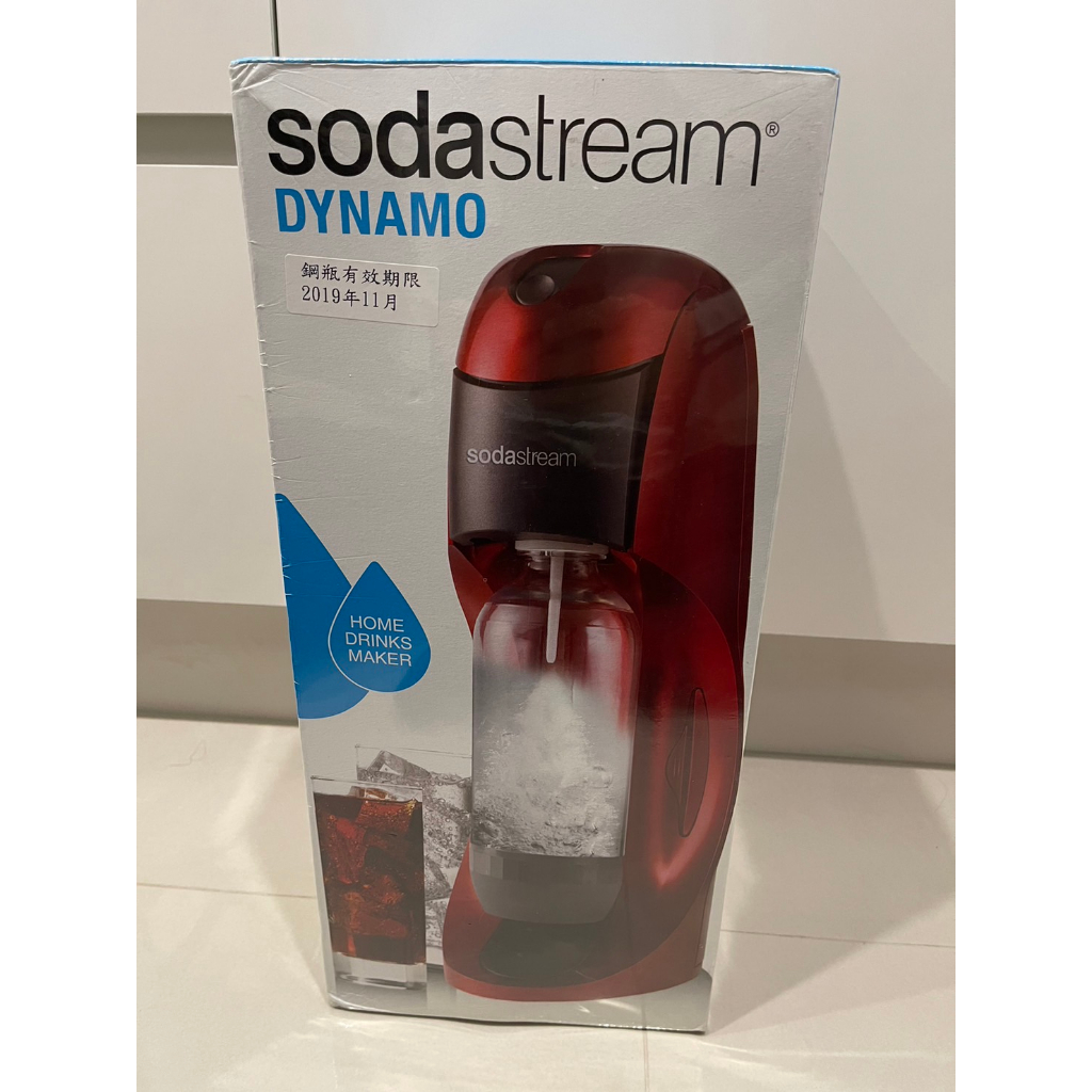 【Sodastream】 Dynamo氣泡水機（紅）-全新未拆