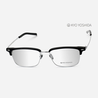 日本Kyo Yoshida吉田京手工眼鏡框 眉框商務超輕純鈦輕盈 韓系男士 寬臉大臉適用 男生眼鏡架 122【幸子眼鏡】