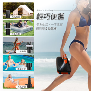 SUP 打氣機 HT-782 免運 臺灣出貨 電動高壓打氣機 打氣筒 充氣 抽氣 兩用 帳篷 充氣船 橡皮艇 戶外 露營