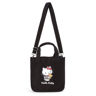 Sanrio 三麗鷗 2WAY 棉質兩用手提斜揹包 斜背提袋 Hello Kitty 069868