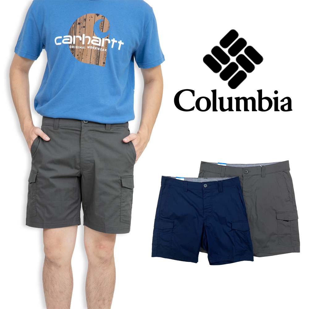 新色 Columbia 偏薄 哥倫比亞 休閒短褲 夏天短褲 工裝 短褲 可繫皮帶 #9222