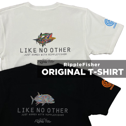 Ripple Fisher Original T-shirt 原創彩繪插圖【小蝦米釣具】