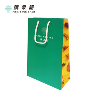 【講果語】送禮 亮面手提紙袋 禮袋 提袋
