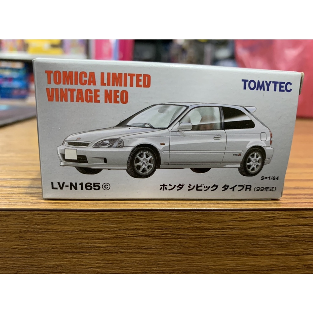 【合川玩具】現貨 1/64 Tomytec LV-N165c Honda Civic Type R 白