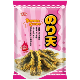 泰國【小浣熊】天婦羅海苔(原味/辣味) 5件組 素食茶點零嘴