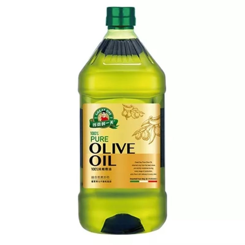 【得意的一天】100%義大利純橄欖油2L（超商一單最多可寄2瓶）