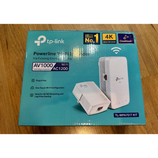 TP-LINK TL-WPA7517 KIT 電力線網路 Gigabit/AC Wi-Fi/橋接器