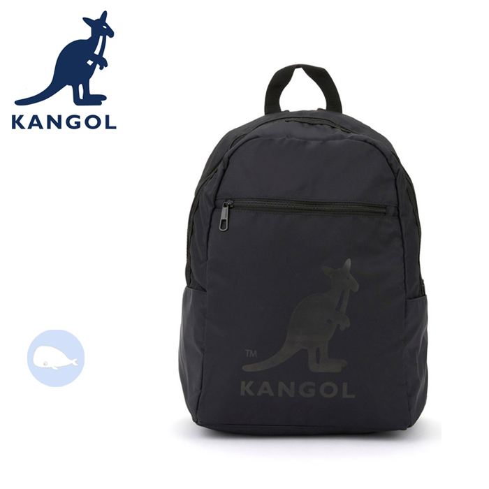 【小鯨魚包包館】KANGOL 英國袋鼠 後背包 63258744 黑色 中綠 中黃