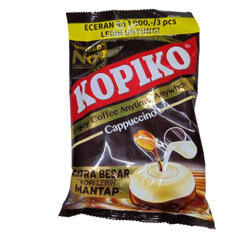 印尼 KOPIKO Permen Cappuccino 咖啡牛奶風味糖果 175g