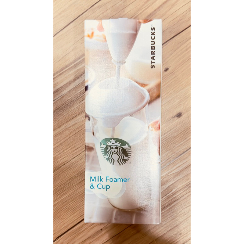 全新 日本限定 星巴克 奶泡杯組 奶泡器 Starbucks milk former &amp; cup 奶泡機