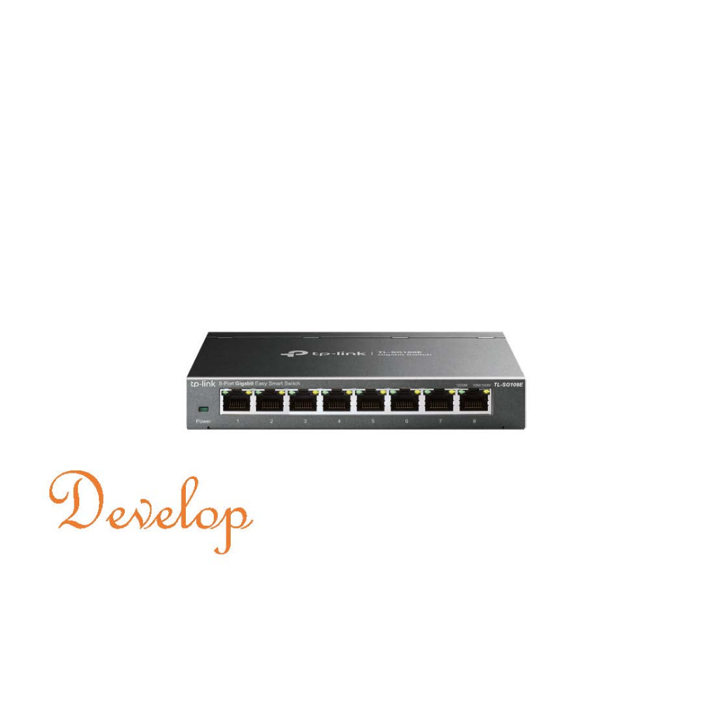 TP-Link TL-SG108E 8埠Gigabit簡易智慧型交換器