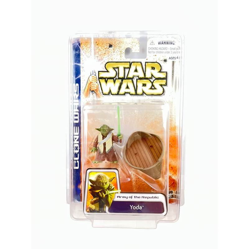 （全新）STAR WARS 星際大戰吊卡Yoda(有附保護殼）