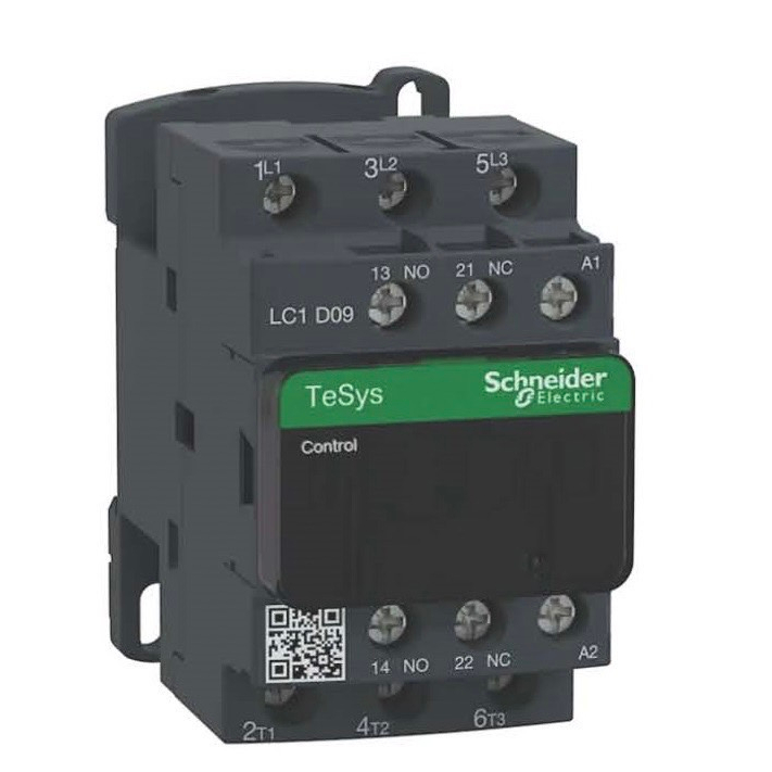 Schneider Electric 施耐德 電磁接觸器 LC1D09M7 AC220V 黑