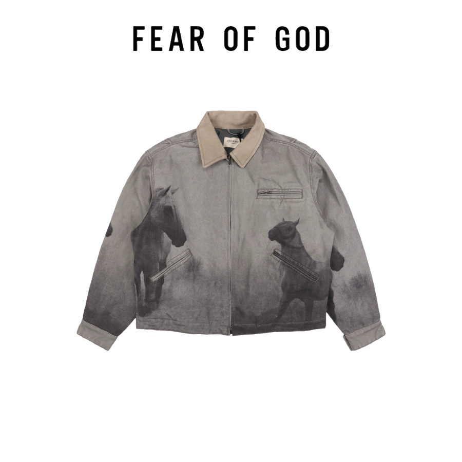 【Mr.W】FEAR OF GOD Atmosphere LA限定千里馬秀款夾克 短版 寬鬆oversize 夾克外套