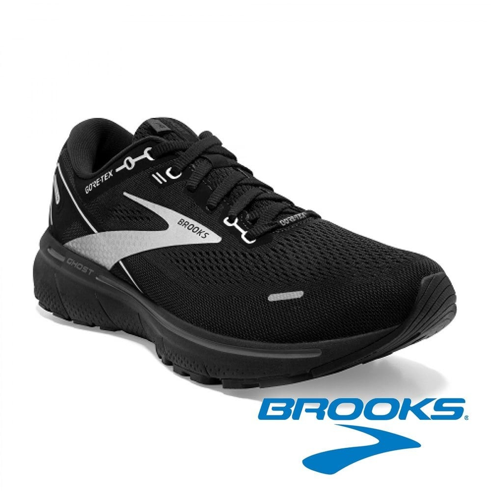 【BROOKS】男GTX平穩型避震緩衝運動健行鞋(2E超寬楦)『黑/銀』110368