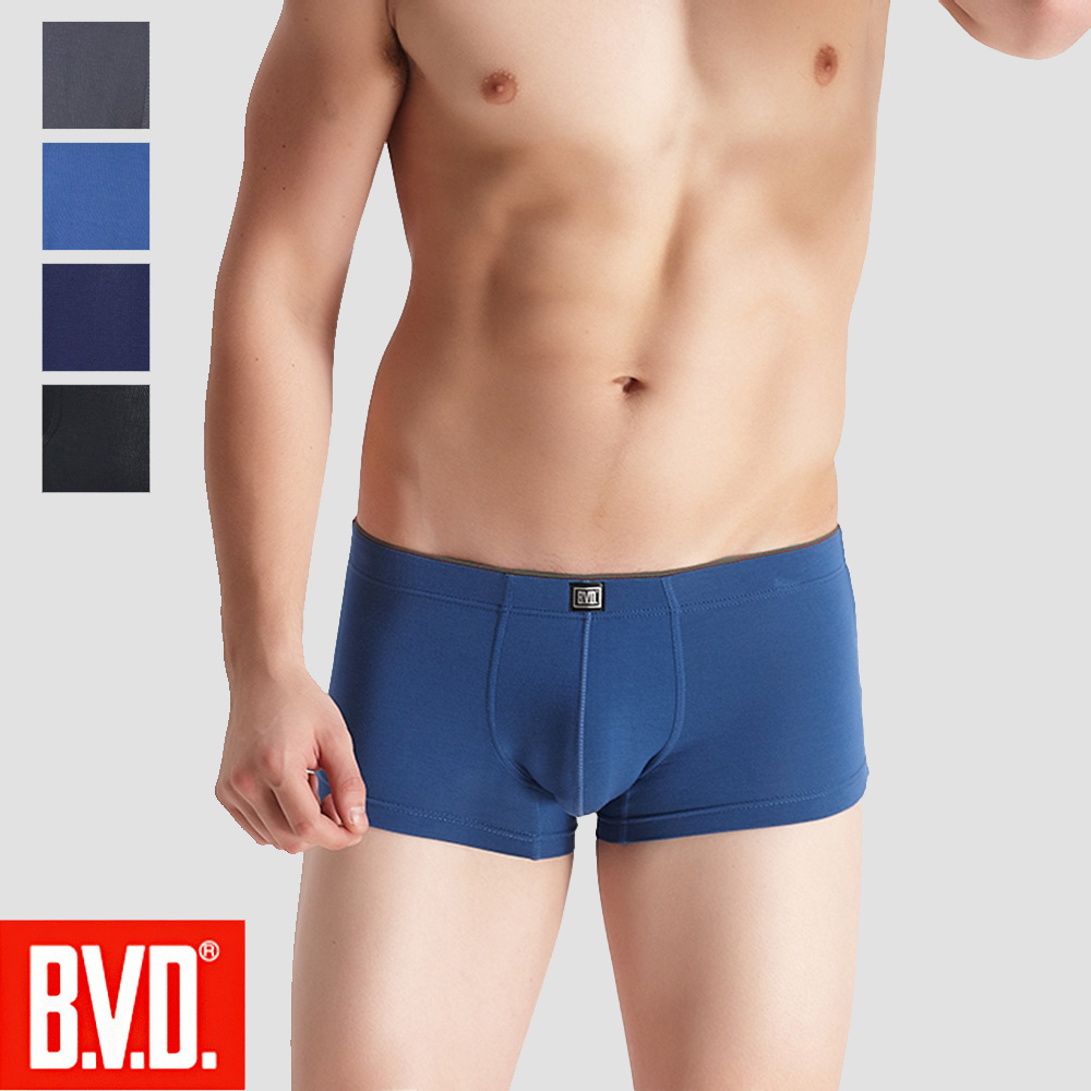 【BVD】活力親膚低腰平口褲-SBV035