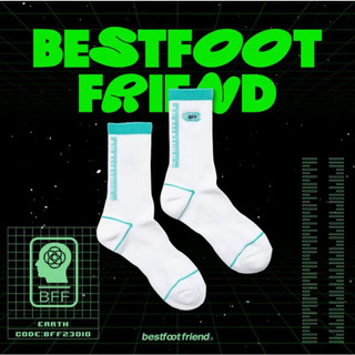 BEST FOOT FRIEND /BFF襪 Future Earth 未來 地球 長襪 【PS中壢】