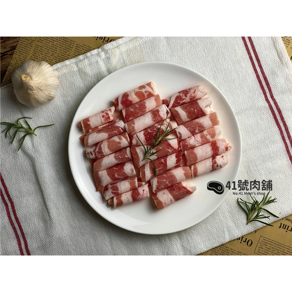 美國牛五花 小肥牛 五花肉 火鍋肉片 1000g 量販包