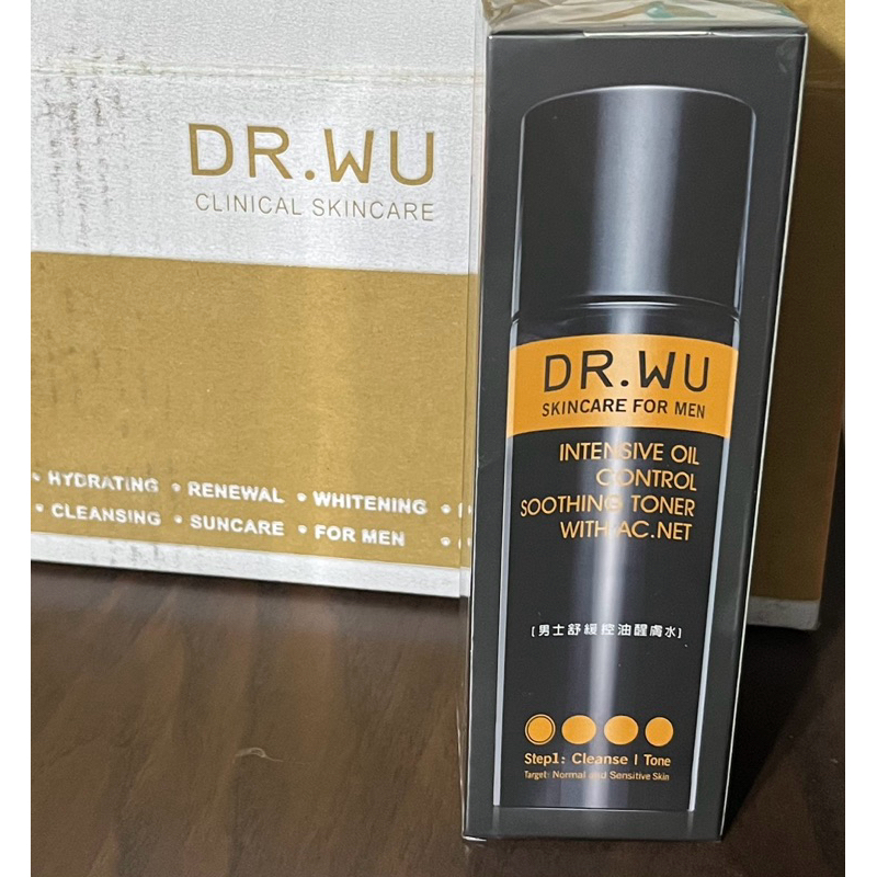 DR.WU 達爾膚 男士舒緩控油醒膚水 150ml