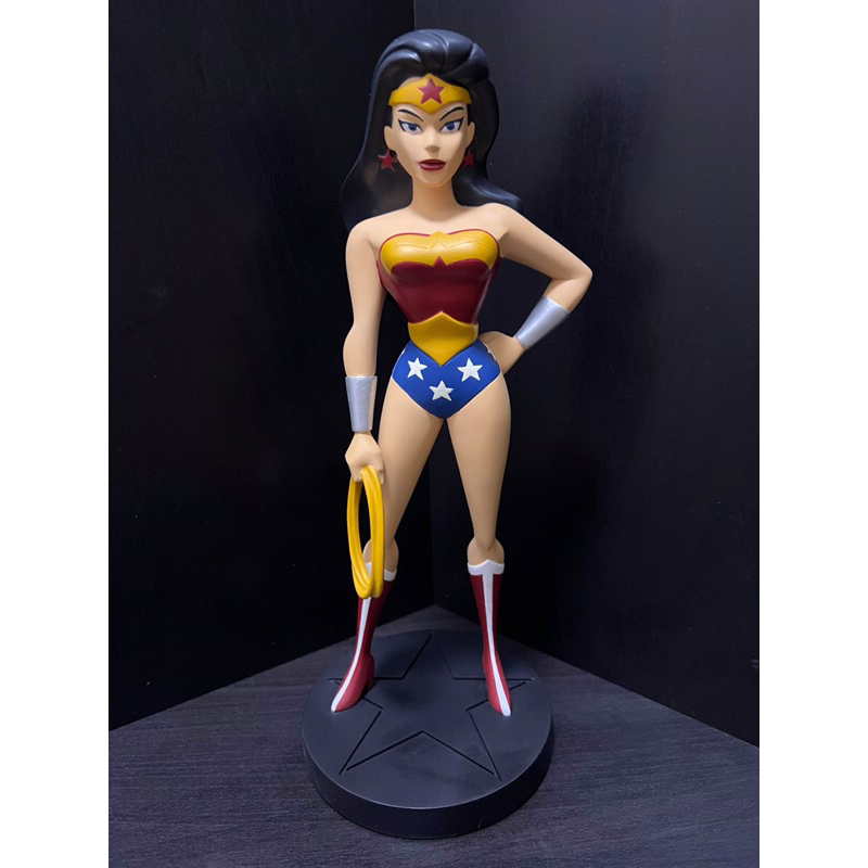 DC 華納出品 蝙蝠俠 正義聯盟 卡通動畫 神力女超人Wonder Woman 雕像