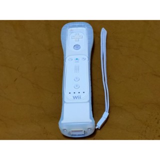 Wii 原廠右手把+原廠動感強化器 附原廠保護套+吊繩