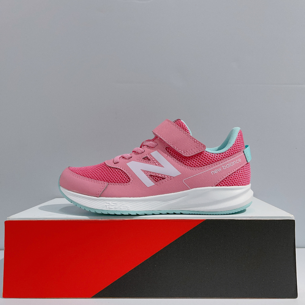 NEW BALANCE 兒童 休閒 運動 舒適 粉色 中大童鞋 慢跑鞋  YT570PC3