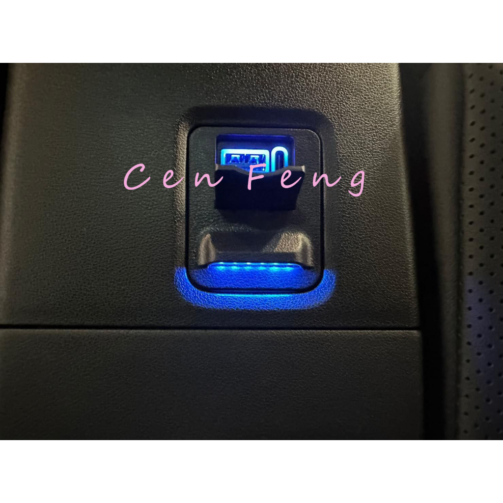 涔峰ＣＦ☆ 16年後 ALPHARD 30系 35系 中排座椅 USB TYPEC 充電座 氣氛燈 充電孔 LM300