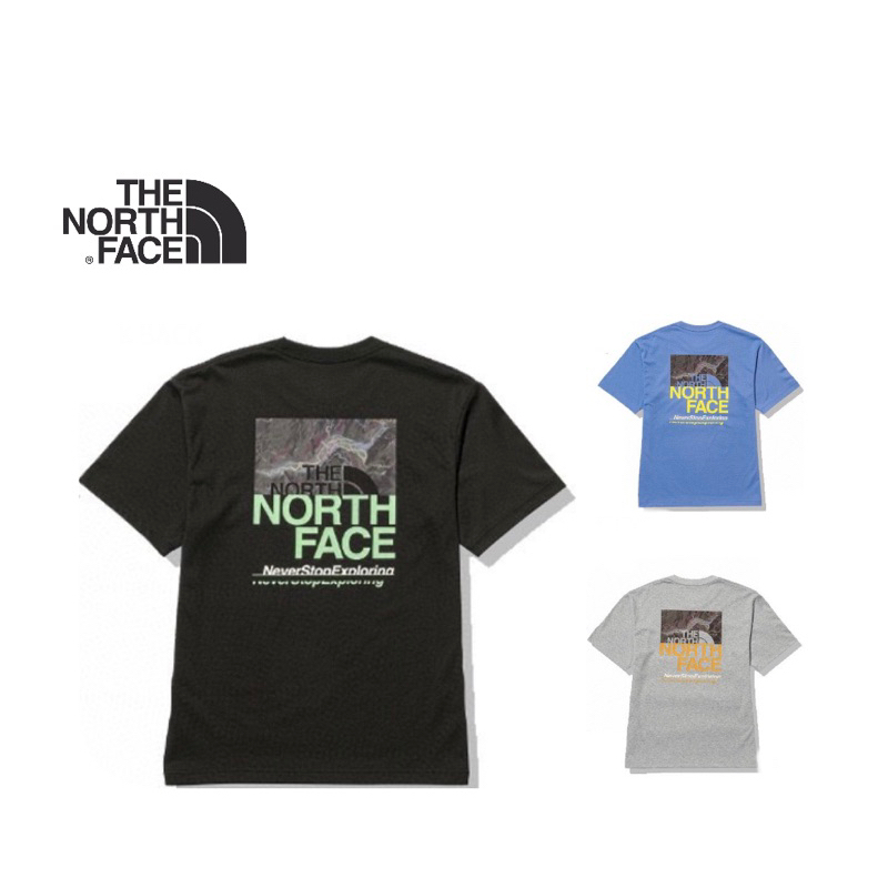 北面THE NORTH FACE TEE山脈 短袖T恤 潮流 滑板 情侶款 雪山 Nt32338