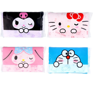 日本製 三凱蒂貓 庫洛米 美樂蒂 哆啦a夢 抽取式面紙包 柔軟面紙包 衛生紙 紙手帕 200張 面紙隨身包 單包衛生紙