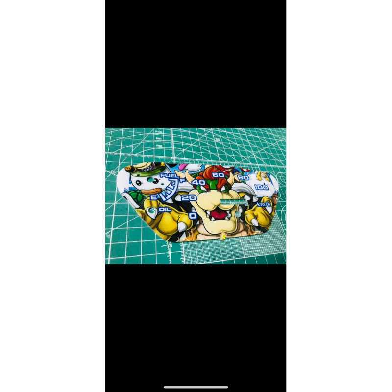 ✨ Dio 迪奧 EZ 一期 二期 F5A F5B 儀表板 背板 底版 儀錶 可透光材質 卡通樣式4