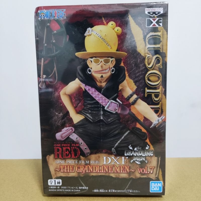 ［金證］海賊王 航海王 騙人布 劇場版 紅髮歌姬 DXF vol.7 RED 公仔 模型