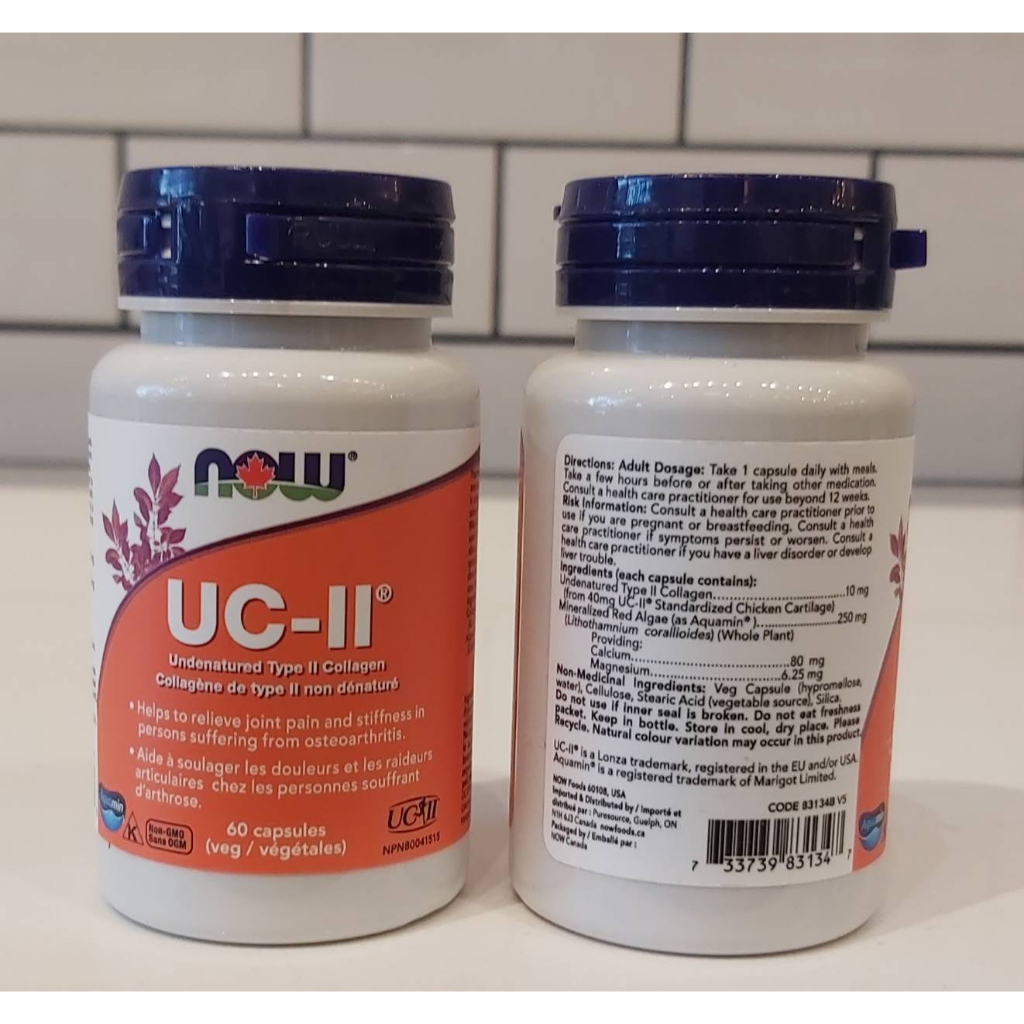 NOW UC-II 膠原蛋白 40 毫克 60 粒膠囊⚠️下單前請先確認庫存量!{聊聊工具}