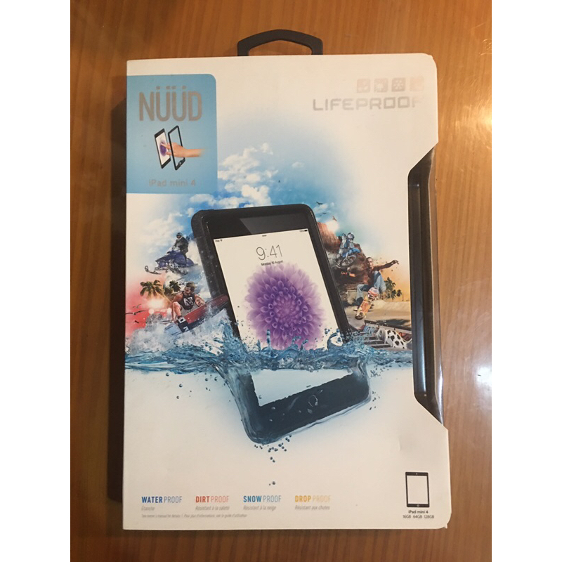 全新 NüüD iPad mini 4 保護殼 防水 防沙 防雪 防摔