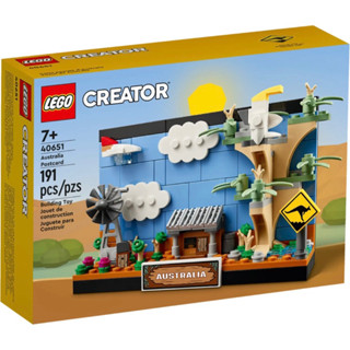 【樂高丸】樂高 LEGO 40651 澳洲明信片 澳大利亞 尤加利樹 Australia Postcard