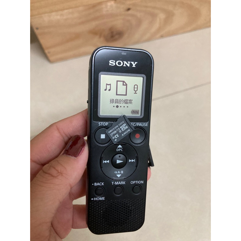 二手九成新無盒含運,送Sony 32G記憶卡SONY ICD-PX470  錄音筆