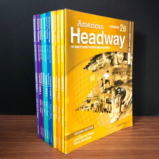 ◤近全新 語言學習《American Headway 2/e- 2/2B/3/4/5》學生/教師本