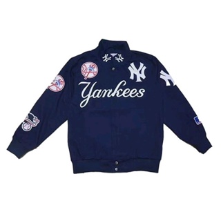 Yankees 紐約 洋基隊 正品 棒球外套 夾克 嘻哈 饒舌 尺碼M~XXL