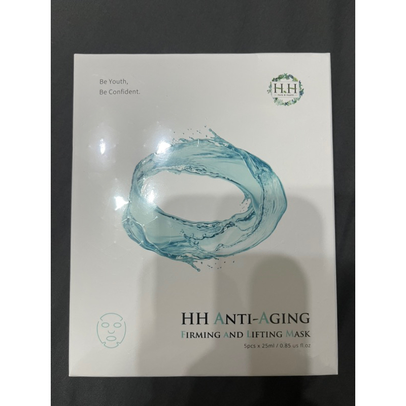 HH草本新淨界-逆時光緊緻拉提面膜（5片/盒）+贈2片 Herb & Health 抗老面膜 全新現貨