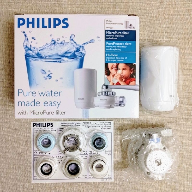 Philips飛利浦龍頭式淨水器WP3811