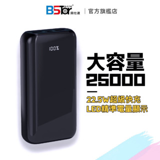 ASPOR x 25000輕薄大容量 22.5W超級快充 數字顯示 行動電源 A392PD