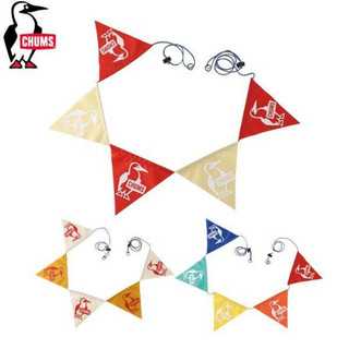 =CodE= CHUMS BOOBY LOGO GARLAND 三角旗吊飾(紅.黃.彩虹) CH62-1964 登山露營