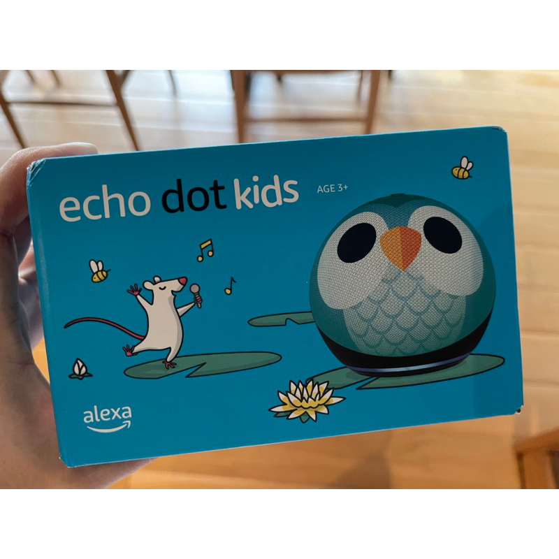 美國Amazon熱🔥Echo dot kids 兒童版 貓頭鷹智能互動播放器/語音助理管家音箱