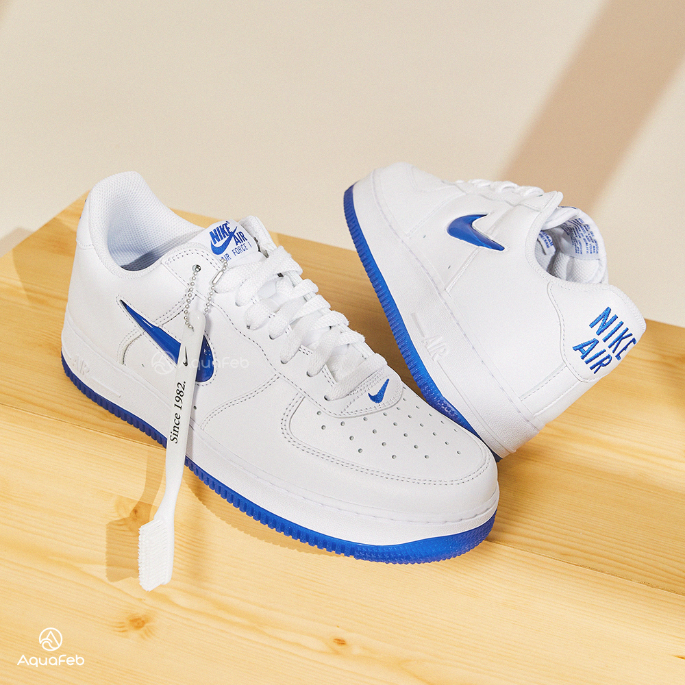 Nike Air Force 1 Low Retro 男 白藍 AF1 低筒 經典 運動 休閒鞋 FN5924-102