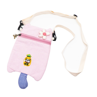 【貓粉選物】貓粉日系和風帆布手機包 / 帆布包 / 側背包 / 小包 / 兒童用