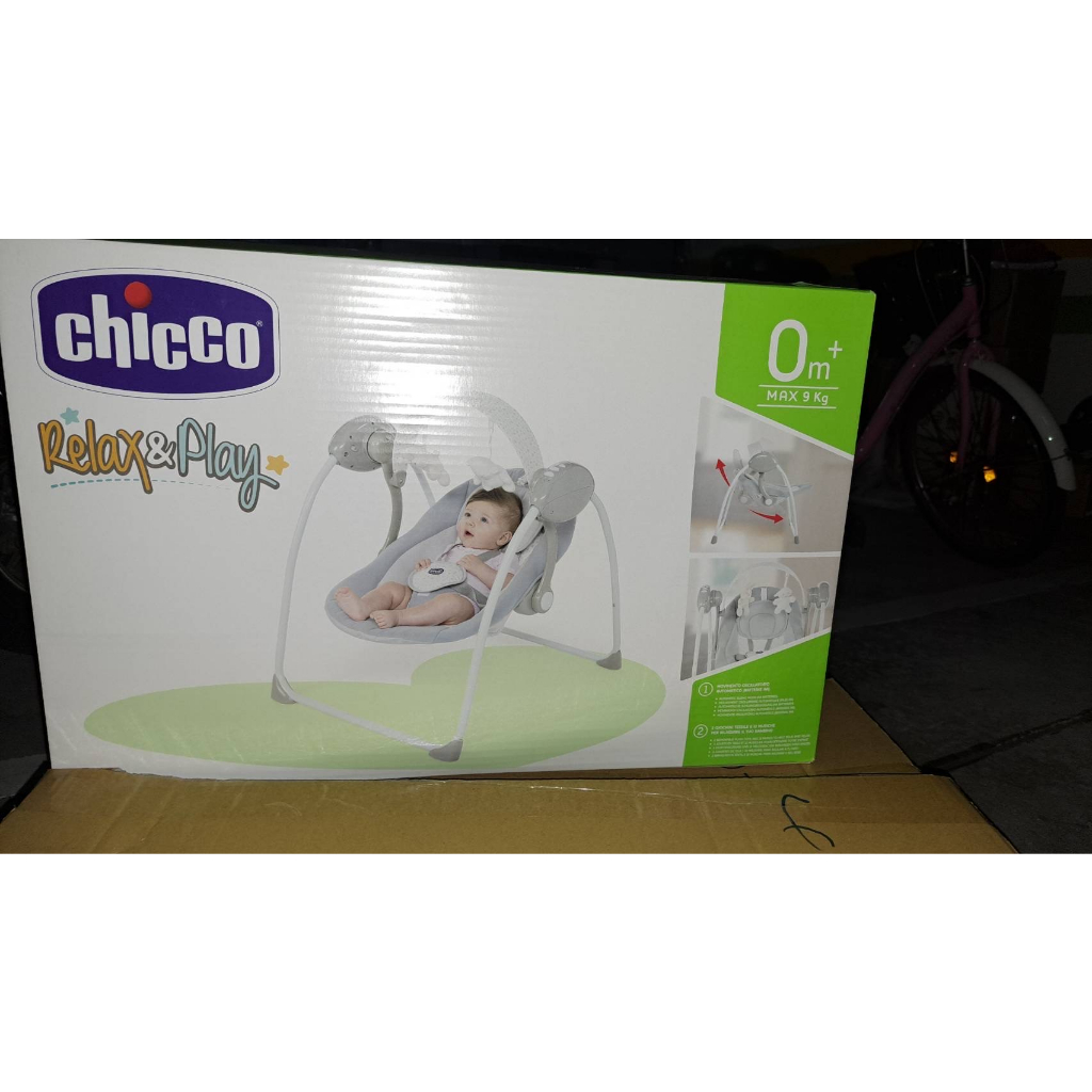 chicco Relax &amp; Play 電動音樂安撫搖搖椅